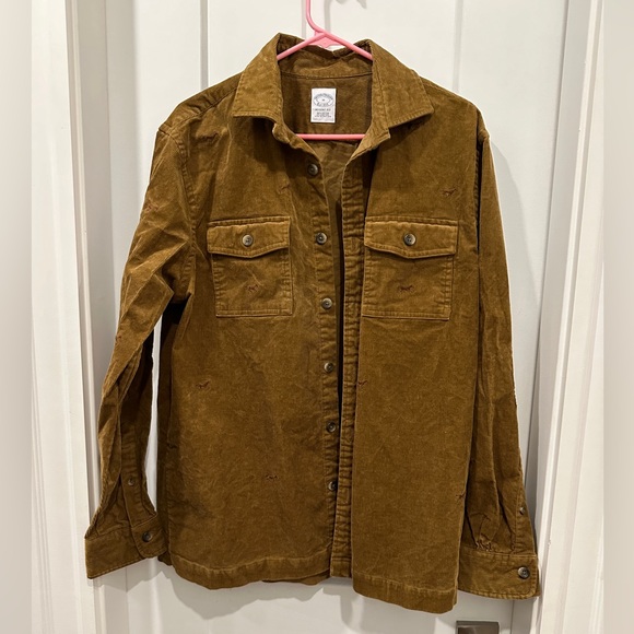 Embroidered Brooks Brothers Corduroy Button Down - Picture 5 of 5